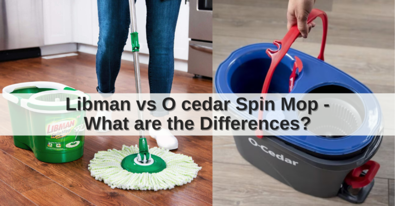 libman vs o cedar spin mop