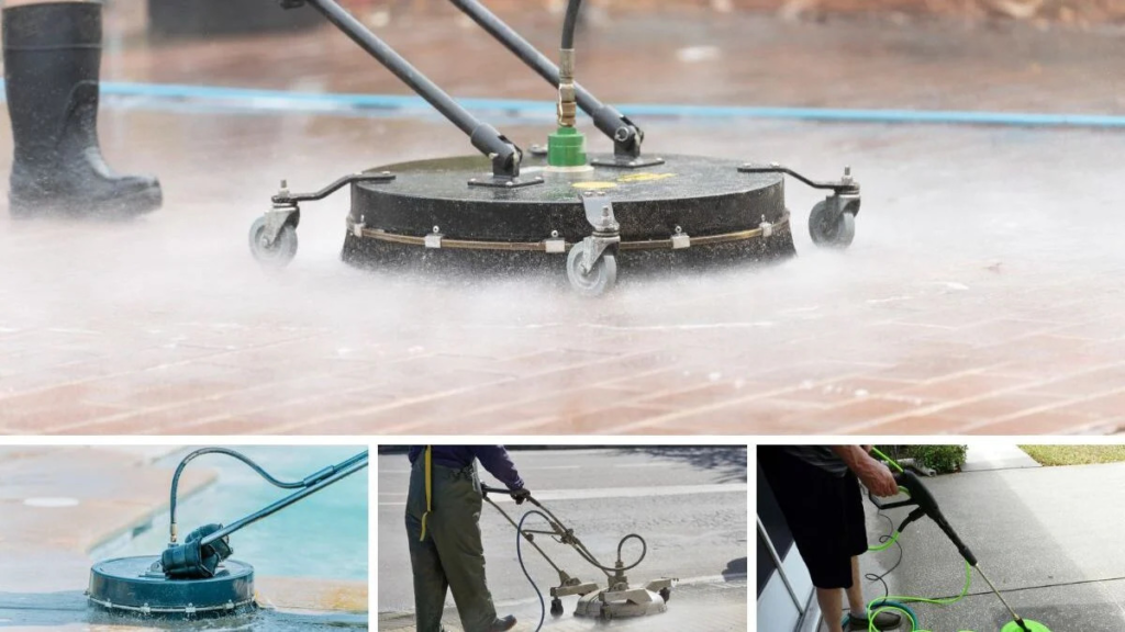 Exploring the Differences Between a Surface Cleaner and Pressure Washer