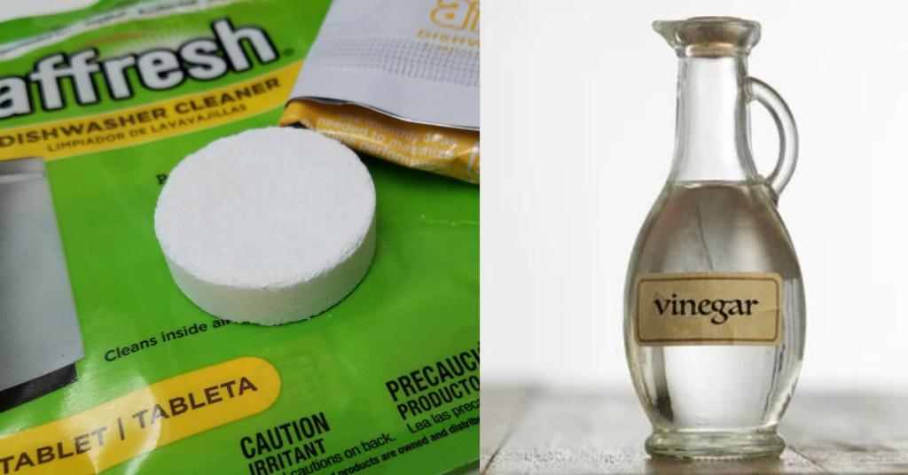 Differences Between Affresh Dishwasher Cleaner and Vinegar