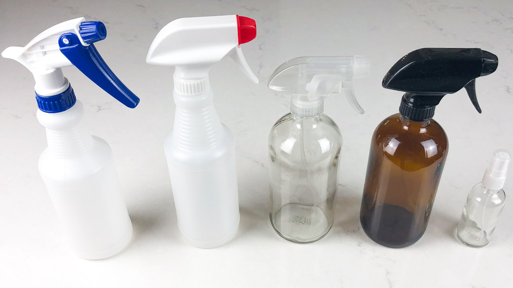 Elements of a Water Spray Bottle