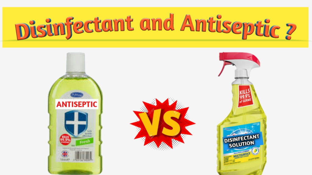 Which One is Better: Disinfectant or Antiseptic?