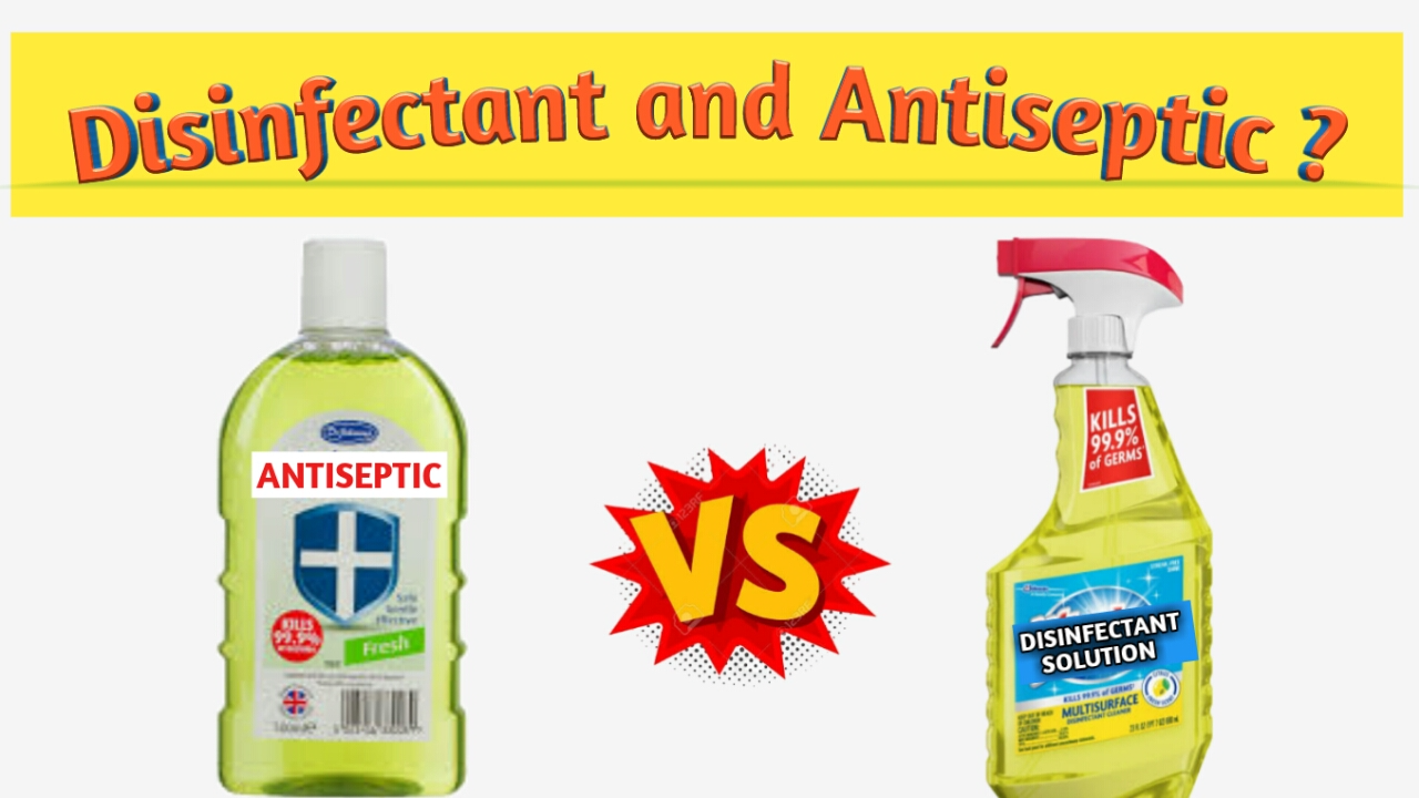 How To Know The Difference Between Disinfectant And Antiseptic