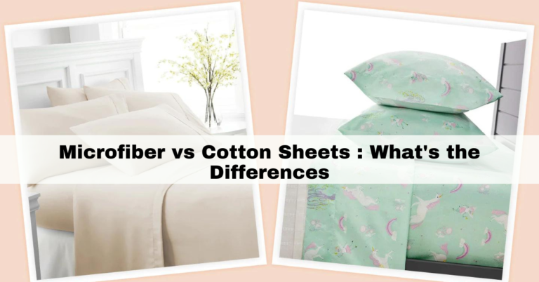 microfiber vs cotton sheets