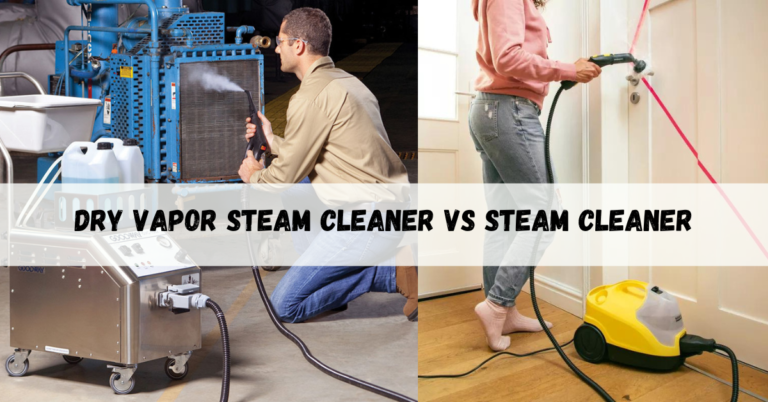 dry vapor steam cleaner vs steam cleaner