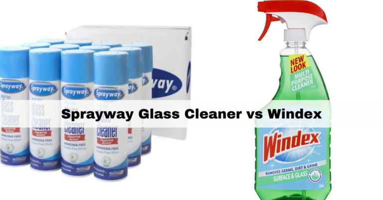 sprayway glass cleaner vs windex